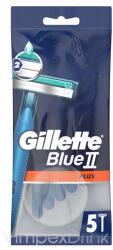 Gillette Blue II Plus eldobható borotva 5db