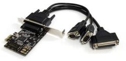 StarTech StarTech. com PEX2S1P553B csatlakozókártya/illesztő Belső Párhuzamos, Soros (PEX2S1P553B)
