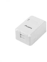 Lanberg falon kívüli aljzat 2db keystone modulhoz (OK1-0001-W)