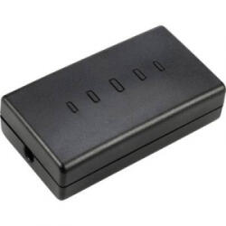 inter Bär 8122-004.01 LED-es zsinóros dimmer Fekete KI/BE Kapcsolási teljesítmény (min. ) 4 W Kapcsolási teljesítmény (max. ) 160 W 1 db