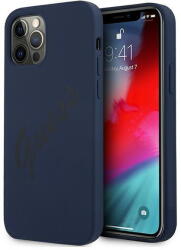 GUESS Husa Guess GUHCP12LLSVSBL iPhone 12 Pro Max 6.7" blue/blue hardcase Script Vintage - vexio