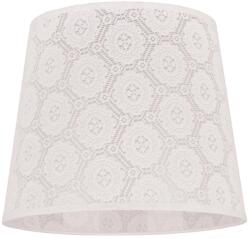 Duolla Duolla - Lámpabúra asztali lámpához CLASSIC M E27 átm. 24 cm fehér DU8510 (DU8510)
