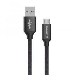 ColorWay USB-A - MicroUSB kábel 2m fekete (CW-CBUM034-BK)