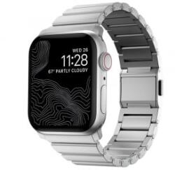 Nomad Apple Watch Ultra (49mm)8/7(45mm)/6/SE/5/4(44mm)/3/2/1(42mm) alumínium szíj ezüst (NM01328285) (NM01328285)