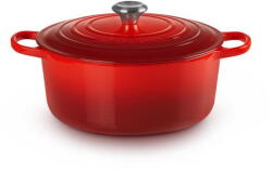 Le Creuset Tigai si seturi Le Creuset Signature Casserole round 28 cm Cerise (21177280602430) - vexio