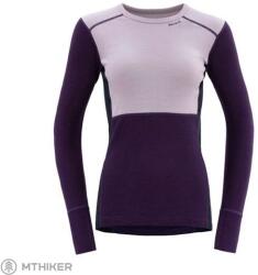 Devold LAUPAREN MERINO 190 női póló, orchidea/lila/tinta (S)
