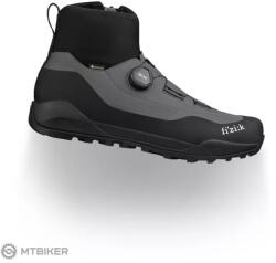 fizik Nanuq GTX kerékpáros cipő, fekete/szürke (EU 39)
