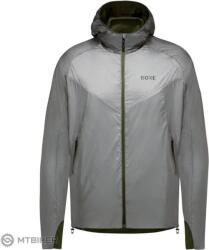 GOREWEAR R5 GTX I Hőszigetelt kabát, laborszürke/használati zöld (L)