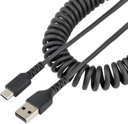StarTech R2ACC-50C-USB-CABLE USB-A Apa - USB-C Apa 2.0 Adat és Töltőkábel - 0.5 m, Fekete