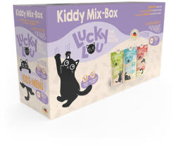 Lucky Lou 12x125g Lucky Lou Kitten nedves macskatáp mix I 3 változattal