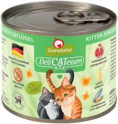GranataPet 24x200g GranataPet DeliCatessen Kitten szárnyas nedves macskatáp