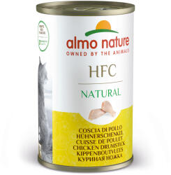 Almo Nature 6x140g Almo Nature HFC nedves macskatáp-csirkecomb