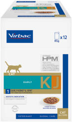 Virbac 12x85g Virbac Veterinary Cat Early Kidney & Joint KJ1 nedves macskatáp