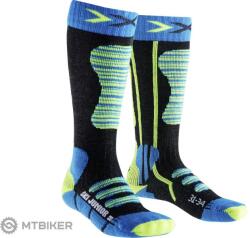 X-BIONIC X-SOCKS gyerekzokni, türkiz/sárga (EU 24-26)