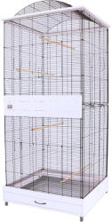 Skyline Skyline Loretto XL madárház, fehér / fekete, H78 x Sz 75 x M 175 cm