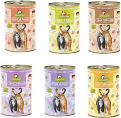 GranataPet 24x400g GranataPet DeliCatessen nedves macskatáp- Próbacsomag III (hal nélkül)