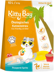 Kitty Bay 3x10l (18kg) KittyBay Pawperol Spritz tofu & manióka macskaalom