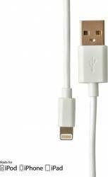 Procell Cablu USB MFI Lightning Alb 1m (CIUSBLIGHT)