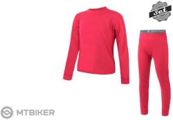 Sensor MERINO AIR gyerek szett, magenta (100)