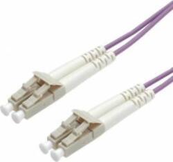 Valueline Cablu fibra optica Multimodal Value LC-LC OM4 50-120um 15m Violet (21.99.8756-5)