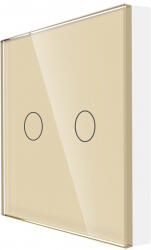 Luxion Telecomanda cu Touch Screen si 2 Canale RF433 LUXION Auriu (LX-W1-WL2G-G)