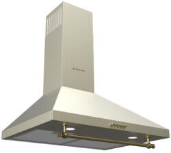 Studio Casa Hota decorativa Studio Casa Onda Beige Turbo 60 cm 1 Motor Tubo Putere de absorbtie 680 m3/h Beige (ONDATURBO) Hota