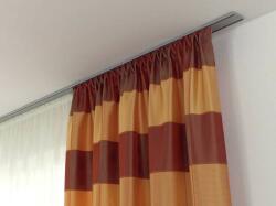  Fedecor New Slim Line - Komplett Függönysín 2 Soros Szett 600cm, Ezüst szín (600S02E)