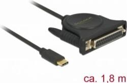 Delock Adaptor Delock USB tip C la paralel DB 25 62980 (62980)