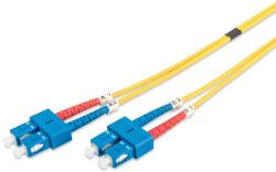 ASSMANN DK-2922-10 száloptikás kábel 10 M I-VH OS2 sárga (DK-2922-10)