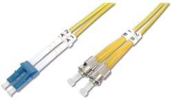ASSMANN DK-2931-03 száloptikás kábel 3 M LC ST I-VH OS2 sárga (DK-2931-03)