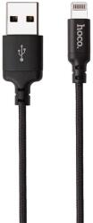 hoco. X14 cablu de date și încărcător (USB - lightning, încărcător rapid, 100cm, șiret) BLACK X14_LIGHT_1M_B (X14_LIGHT_1M_B)