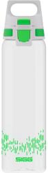 SIGG Total Clear One MyPlanet Green Kulacs - 750 ml, Átlátszó/Zöld