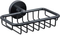 MOFÉM Fiesta Black rácsos szappantartó, fekete 17.064. 28.0N (17064280N) (17.064.28.0N)