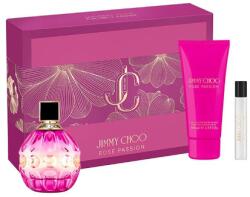 Jimmy Choo Rose Passion SET: edp 100ml + edp 7, 5ml + Testápoló 100ml női parfüm