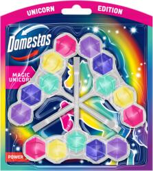 Domestos Power 5 Magic Unicorn WC frissítő blokk 3 x 50 g