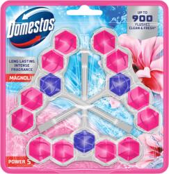 Domestos Power 5 Magnolia WC frissítő blokk 3 x 50 g