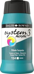 Daler-Rowney System3 Akril festék Phthalo Turquoise 500 ml 1 db (129500154)