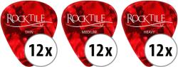 Rocktile Piros Pengetők 36 Darabos Mester Csomag Vékony/Közepes/Vastag (KST33282)