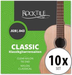 Rocktile Húrok Klasszikus Gitárhoz Extra Könnyű 10 csomag (KST24518)