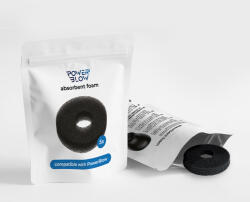 KIIROO Powerblow Absorbent Foam Black 5 pack