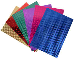 Kite Цветна хартия Kite холографска 8л. 80 g/m Микс (1103022-K22-426)