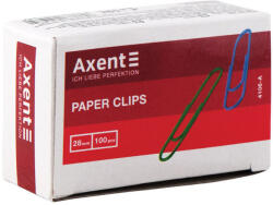 AXENT Кламери цветни 28 mm Axent 100 бр (1903010-4106-A)