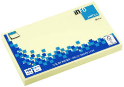INFO NOTES Самоз лист Info Notes Жълт 125х75mm 100 л (1901009-02-5655-01)