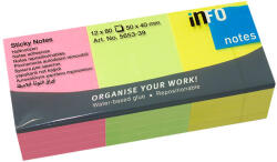 INFO NOTES Самоз лист Info Notes Неон 50х40mm 12бр (1901033-58-5653-39)