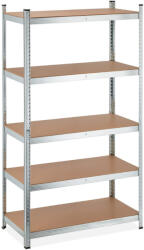 Intenso fém polc- 180 x 100 x 50 cm (5 polc)
