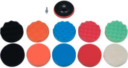 TOYA Set de discuri de polizare cu scai 12 piese 125 mm M14 (YT-47931)