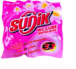 Sunik wc kosár+rúd 3in1 35g virág