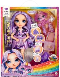 Rainbow High Papusa Rainbow High, Sparkle Slime, Violet Willow, 120223EU Papusa