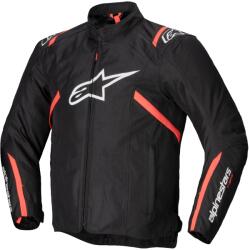 Alpinestars T-SPS 2 Waterproof motoros kabát fekete-fehér-fluo piros