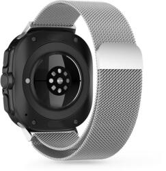 Tech-Protect Milanese Band - Samsung Galaxy Watch Ultra (47 mm-es) fém szíj - ezüst (TP312368)